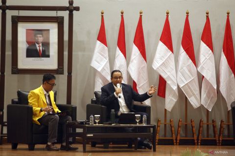 Kuliah kebangsaan Anies Baswedan di Universitas Indonesia