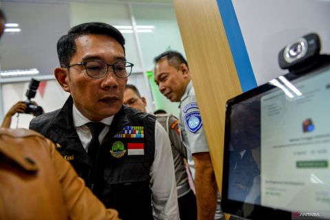 Peresmian Samsat Digital di Bandung