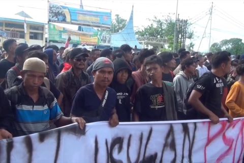 Diterima Kepala OPD, warga Air Bangis tetap minta bertemu Gubernur