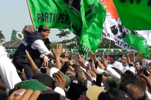 Anies Baswedan sampaikan 4 pesan perubahan pada relawan