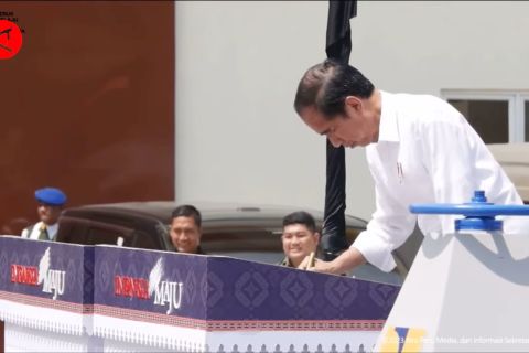 Presiden Jokowi resmikan SPAM Regional Mebidang senilai Rp948 miliar