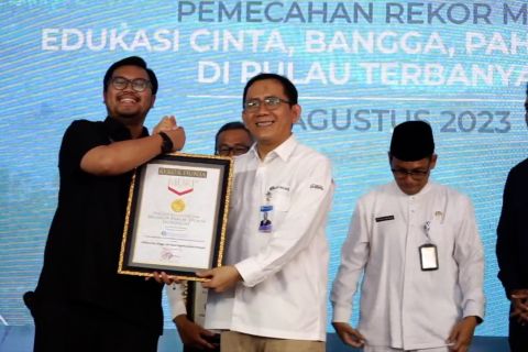BI Kepri pecahkan rekor MURI untuk edukasi rupiah di pulau terbanyak