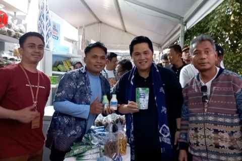 Erick Thohir tegaskan UMKM bisa jadi benteng ekonomi nasional