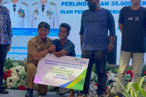 Kaltara berikan BPJS Ketenagakerjaan ke 35 ribu pekerja rentan