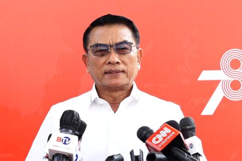Moeldoko: 'Jangan coba-coba mengganggu presiden!'