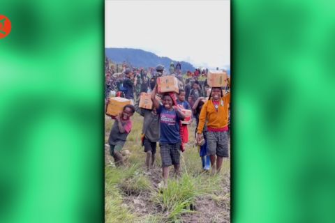 Risma: 25,15 ton bantuan dikirim untuk korban bencana Papua Tengah