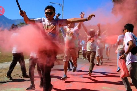 ANTARA gelar Rinjani Color Run 2023, diikuti 1.300 peserta