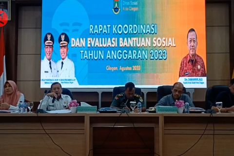 Dinsos Cilegon evaluasi penyaluran program bantuan sosial