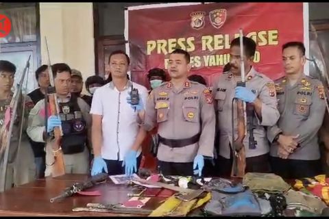 Polres Yahukimo amankan satu anggota KKB berinisial A-S