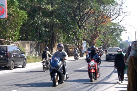 Rekonstruksi Jalan Antang Raya telah dirampungkan Pemprov Sulsel