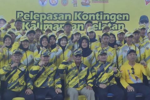Ratusan atlet Jambi dan Kalsel siap bertanding pada POPNAS XVI 2023