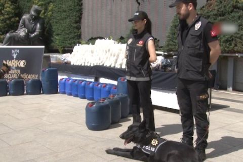 Polisi Turki sita 8,5 ton narkoba di Istanbul pada Januari-Juli 2023