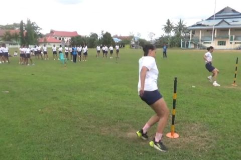 540 calon prajurit TNI AL jalani tes kesegaran jasmani