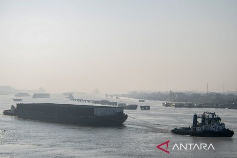 Kabut asap di sebagian wilayah Sumsel