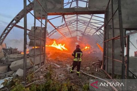 Pesawat tak berawak Rusia serang Odesa