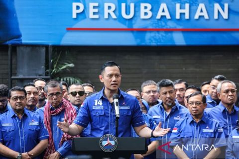 Konferensi pers Partai Demokrat