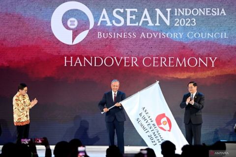 Serah terima ABIS dari Indonesia ke Laos