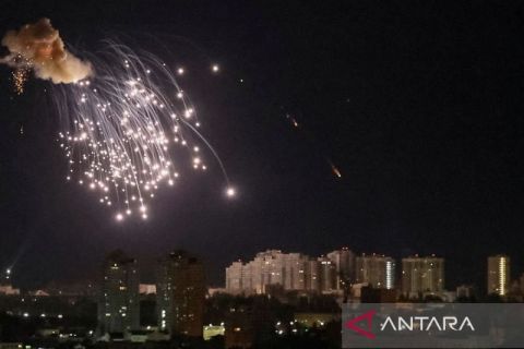 Serangan pesawat tak berawak Rusia di Kyiv