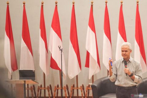 Kuliah Kebangsaan Ganjar Pranowo di Universitas Indonesia