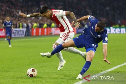Liga Europa: Olympique Marseille tahan imbang Ajax Amsterdam 3-3