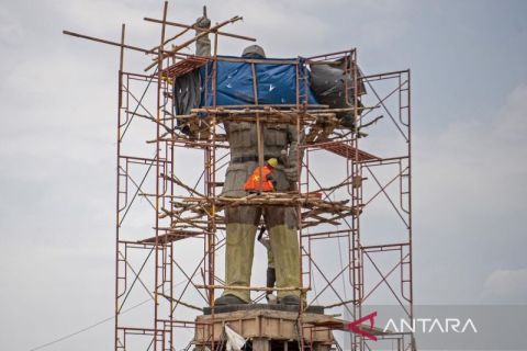 Pembangunan patung Bung Karno di Kabupaten Banyuasin
