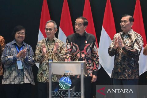 Bursa karbon resmi diluncurkan