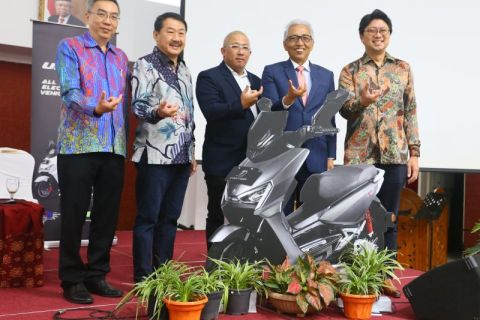 Motor listrik Indonesia dipasarkan ke Malaysia