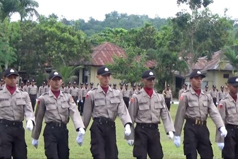 SPN Polda Sultra didik 267 siswa Seba dengan Dasbhara