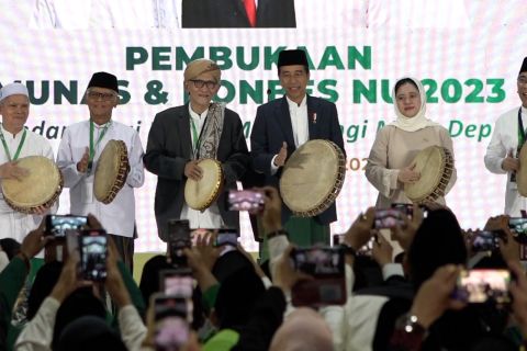 Buka Munas NU, Jokowi ingatkan pentingnya konsolidasi