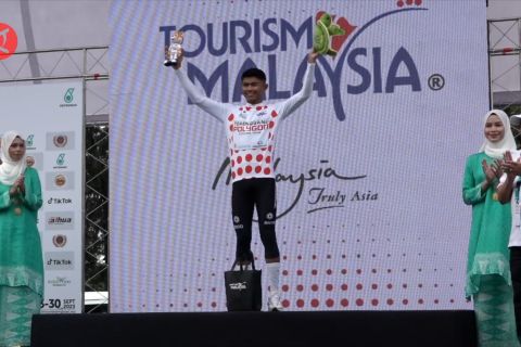 Aiman Zariff kembali jadi 'Raja Tanjakan’ di LTdL 2023