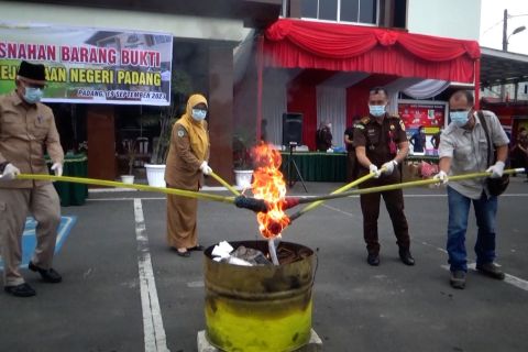 Kasus narkoba dominasi perkara di Kejari Padang