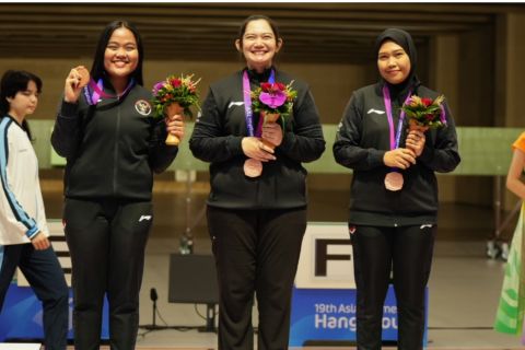 Klasemen medali Asian Games, Indonesia peringkat ke-12