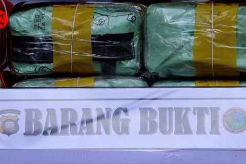 Penggagalan penyelundupan lebih dari 100 kg narkoba asal Malaysia