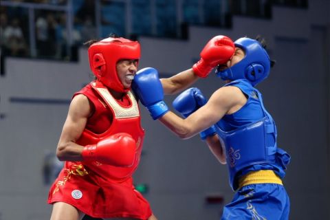 Perunggu jadi penyemangat atlet wushu Tharisa lebih giat berlatih