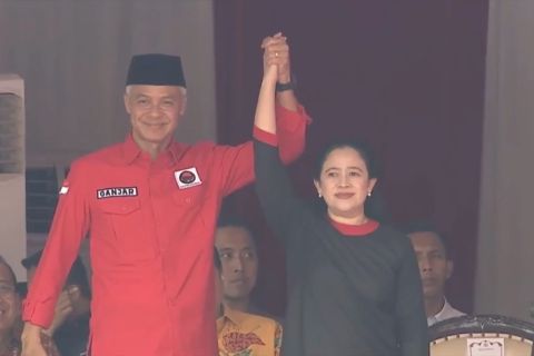 Puan sebut AHY dan Ridwan Kamil tak mungkin jadi cawapres Ganjar