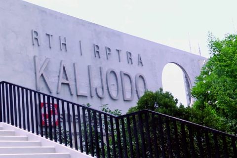RTH Kalijodo Jakarta hadir dengan wajah baru