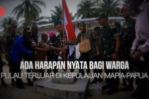 Ada harapan nyata bagi warga pulau terluar di Kepulauan Mapia-Papua