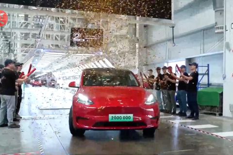 Pabrik Tesla di Shanghai tembus pencapaian produksi bersejarah