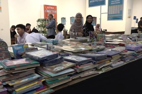 Diskon buku hingga 80 persen di Festival Literasi Jakarta 2023