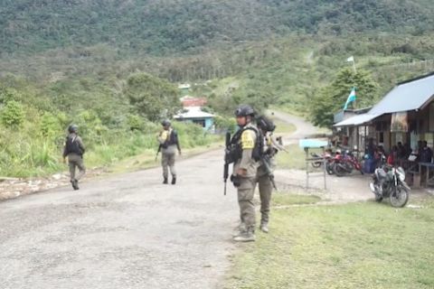 Satgas Damai Cartenz pastikan suasana di Pegunungan Bintang telah aman