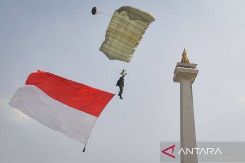 Gladi bersih HUT ke-78 TNI