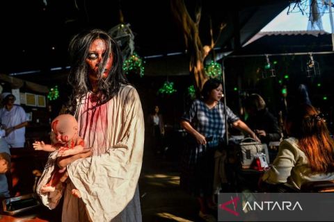 Ngeri-ngeri sedap, restoran bertema halloween di Bandung