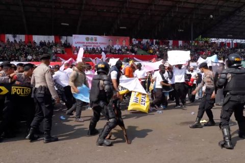 1.089 personel diterjunkan dalam latihan pengamanan Pemilu di Jabar