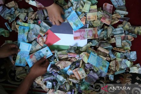 Pelajar di Aceh galang dana untuk Palestina