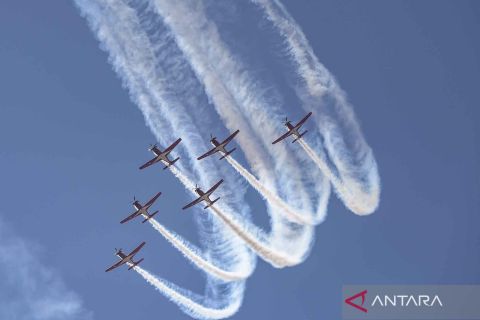 Jupiter Aerobatic Team meriahkan gelaran MotoGP Mandalika