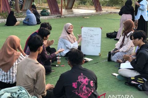 Wow serunya belajar Bahasa Inggris bersama Komunitas Kaizen