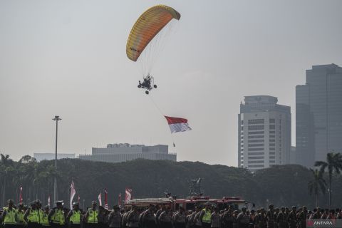 Apel pengamanan Pemilu 2024 di Jakarta