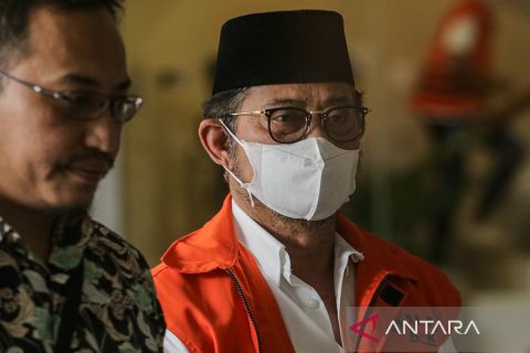 Mantan Mentan Syahrul Yasin Limpo jalani pemeriksaan