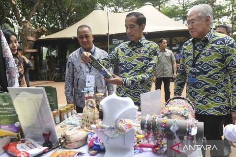 Presiden hadiri pembukaan BNI Investor Daily Summit 2023