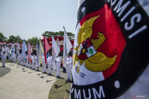 Kirab Pemilu 2024 di Bandung